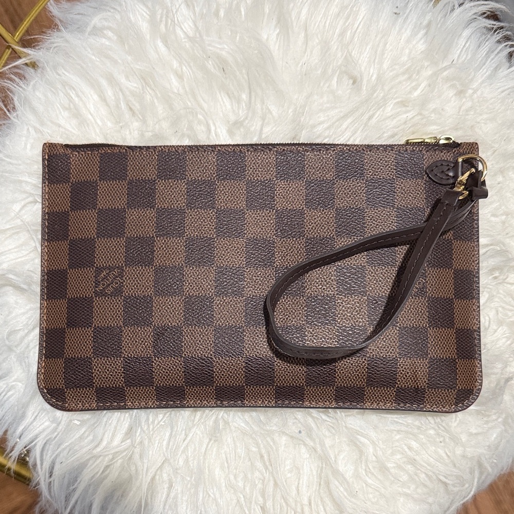 Louis Vuitton Brown Wristlet